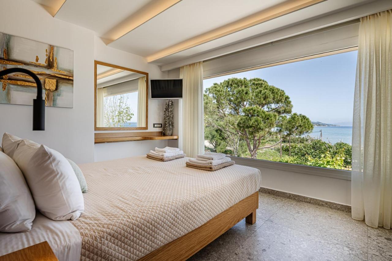 Addimare Sea View Villa, And Events Venue Alykes  Ngoại thất bức ảnh